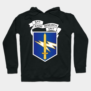 3rd Radio Research Unit Mobile Det  w VN SVC - Blue wo Txt Hoodie